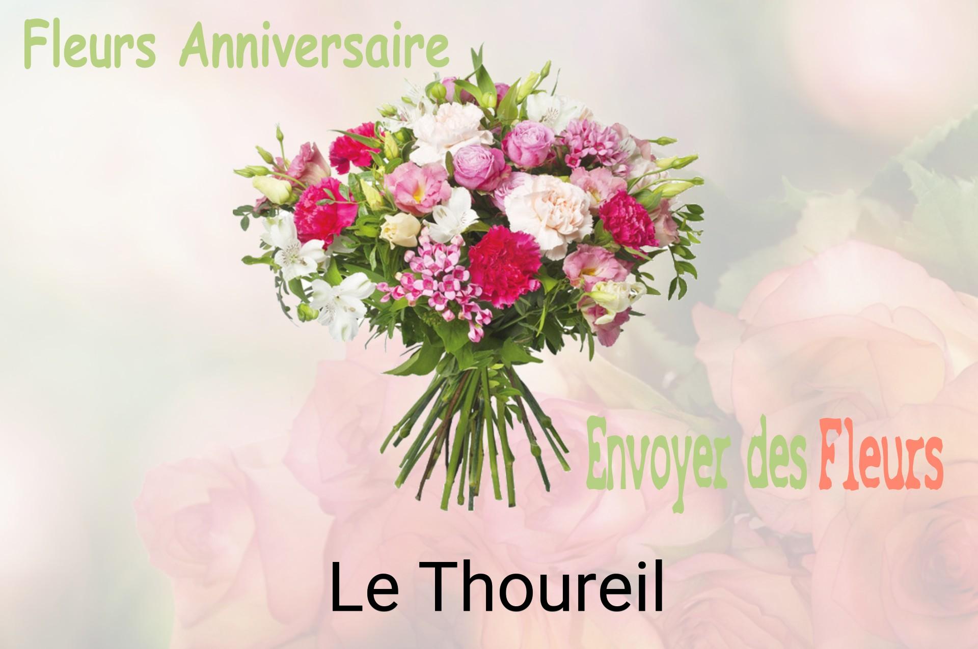 Bouquet de fleurs d’anniversaire livré à Le Thoureil