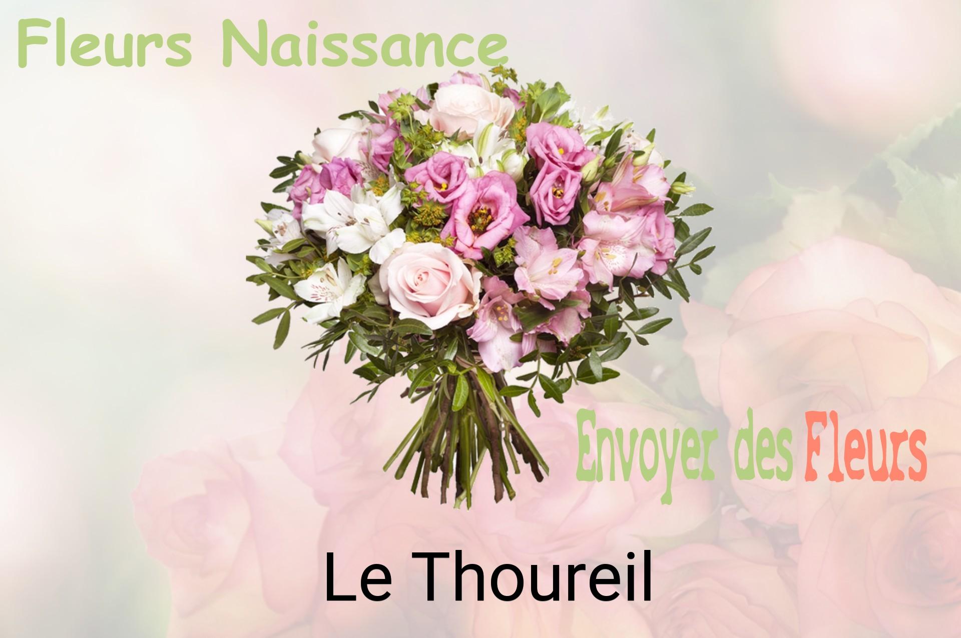 Bouquet de fleurs de naissance livré à Le Thoureil